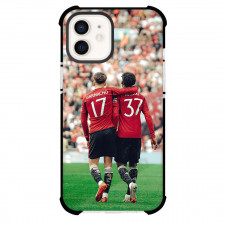 Manchester United F.C. Phone Case For iPhone Samsung Galaxy Pixel OnePlus Vivo Xiaomi Asus Sony Motorola Nokia - Man United Garnacho And Kobbie Back Poster