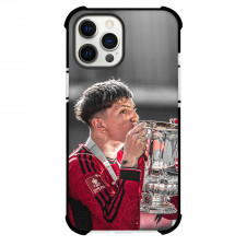 Manchester United F.C. Alejandro Garnacho Phone Case For iPhone Samsung Galaxy Pixel OnePlus Vivo Xiaomi Asus Sony Motorola Nokia - Man United Alejandro Garnacho kisses The Trophy