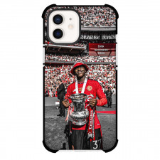 Manchester United F.C. Kobbie Mainoo Phone Case For iPhone Samsung Galaxy Pixel OnePlus Vivo Xiaomi Asus Sony Motorola Nokia - Man United Kobbie Mainoo Holding Trophy Picture
