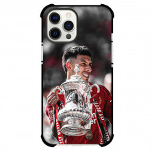 Manchester United F.C. Raphael Varane Phone Case For iPhone Samsung Galaxy Pixel OnePlus Vivo Xiaomi Asus Sony Motorola Nokia - Man United Raphael Varane Candid With Trophy Picture