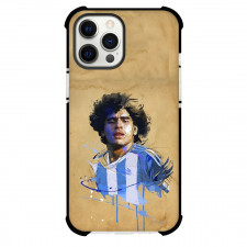 Diego Maradona Case For iPhone Samsung Galaxy Pixel OnePlus Vivo Xiaomi Asus Sony Motorola Nokia - Diego Maradona Young Portrait WaterColor Art