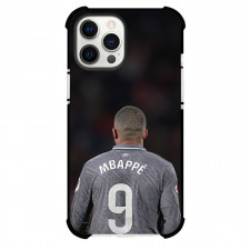Kylian Mbappe Phone Case For iPhone Samsung Galaxy Pixel OnePlus Vivo Xiaomi Asus Sony Motorola Nokia - Kylian Mbappe 9 Wear Gray Jersey Back Poster