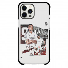 Kylian Mbappe Phone Case For iPhone Samsung Galaxy Pixel OnePlus Vivo Xiaomi Asus Sony Motorola Nokia - Kylian Mbappe Graphic Design Poster On Gray Background