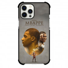 Kylian Mbappe Phone Case For iPhone Samsung Galaxy Pixel OnePlus Vivo Xiaomi Asus Sony Motorola Nokia - Kylian Mbappe PSG Cinematic Poster Gray Background