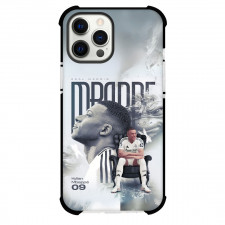 Kylian Mbappe Phone Case For iPhone Samsung Galaxy Pixel OnePlus Vivo Xiaomi Asus Sony Motorola Nokia - Kylian Mbappe In Real Madrid Uniform And Showcasing Artistic Style