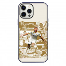Kylian Mbappe Phone Case For iPhone Samsung Galaxy Pixel OnePlus Vivo Xiaomi Asus Sony Motorola Nokia - Kylian Mbappe Runing On Comic Art Background