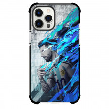 Lionel Messi Phone Case For iPhone Samsung Galaxy Pixel OnePlus Vivo Xiaomi Asus Sony Motorola Nokia - Lionel Messi Cartoon Art With Blue Effect