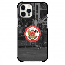 North Shields Football Club Phone Case For iPhone Samsung Galaxy Pixel OnePlus Vivo Xiaomi Asus Sony Motorola Nokia - North Shields Football Club Stadium Logo with Fan Crowd Background
