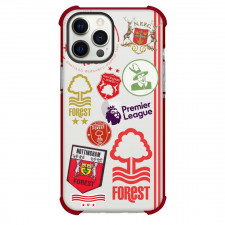 Nottingham Forest F.C Phone Case For iPhone And Samsung Galaxy Devices - Nottingham Forest F.C Mania Collage Logo