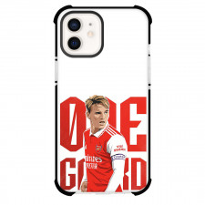 Martin Odegaard Phone Case For iPhone Samsung Galaxy Pixel OnePlus Vivo Xiaomi Asus Sony Motorola Nokia - Martin Odegaard Arsenal FC Candid Illustration Art On Word Art White Background