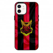 Ostersunds FK Phone Case For iPhone Samsung Galaxy Pixel OnePlus Vivo Xiaomi Asus Sony Motorola Nokia - Ostersunds FK Logo On Red Black Flag Background Football Club