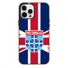 PEC Zwolle Phone Case For iPhone Samsung Galaxy Pixel OnePlus Vivo Xiaomi Asus Sony Motorola Nokia - Logo Flag Pattern Background Football Club