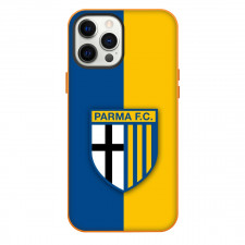 Parma Calcio 1913 Phone Case For iPhone Samsung Galaxy Pixel OnePlus Vivo Xiaomi Asus Sony Motorola Nokia - Logo In Blue And Yellow Background