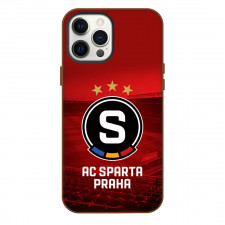 AC Sparta Prague Phone Case For iPhone Samsung Galaxy Pixel OnePlus Vivo Xiaomi Asus Sony Motorola Nokia - Logo In Red Field Background