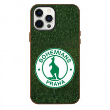 Bohemians Praha 1905 Phone Case For iPhone Samsung Galaxy Pixel OnePlus Vivo Xiaomi Asus Sony Motorola Nokia - Logo In Grass Background