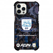Preston North End F.C. Phone Case For iPhone Samsung Galaxy Pixel OnePlus Vivo Xiaomi Asus Sony Motorola Nokia - Preston North End F.C. Logo On Gallery Background