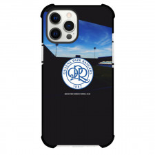 Queens Park Rangers F.C. Phone Case For iPhone Samsung Galaxy Pixel OnePlus Vivo Xiaomi Asus Sony Motorola Nokia - Queens Park Rangers F.C. Logo On Stadium Background