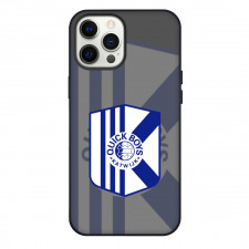 Quick Boys Phone Case For iPhone Samsung Galaxy Pixel OnePlus Vivo Xiaomi Asus Sony Motorola Nokia - Logo Overlay In Gray Background Football Club