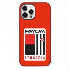 RWDM Phone Case For iPhone Samsung Galaxy Pixel OnePlus Vivo Xiaomi Asus Sony Motorola Nokia - Large Logo In Red Background Football Club