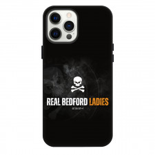 Real Bedford Phone Case For iPhone Samsung Galaxy Pixel OnePlus Vivo Xiaomi Asus Sony Motorola Nokia - Logo Ladies In Black Background Football Club