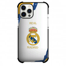 Real Madrid Phone Case For iPhone Samsung Galaxy Pixel OnePlus Vivo Xiaomi Asus Sony Motorola Nokia - Real Madrid CF Logo On White Background