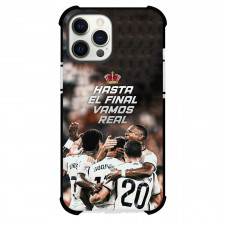 Real Madrid CF Phone Case For iPhone Samsung Galaxy Pixel OnePlus Vivo Xiaomi Asus Sony Motorola Nokia - Real Madrid CF Hasta EL Final Vamos Real Poster