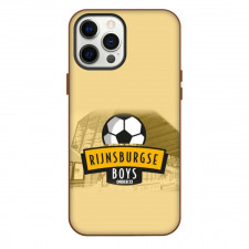 Rijnsburgse Boys Phone Case For iPhone Samsung Galaxy Pixel OnePlus Vivo Xiaomi Asus Sony Motorola Nokia - Logo Stadium In Yellow Background Football Club