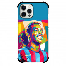 Ronaldinho Case For iPhone Samsung Galaxy Pixel OnePlus Vivo Xiaomi Asus Sony Motorola Nokia - Ronaldinho Smiling Portrait Vector Art