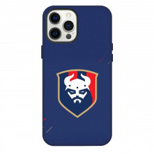 Stade Malherbe Caen Phone Case For iPhone Samsung Galaxy Pixel OnePlus Vivo Xiaomi Asus Sony Motorola Nokia - Logo In Blue Noise Background Football Club