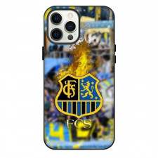 1. FC Saarbr?cken Phone Case For iPhone Samsung Galaxy Pixel OnePlus Vivo Xiaomi Asus Sony Motorola Nokia - Logo In Blur Collage Background Football Club