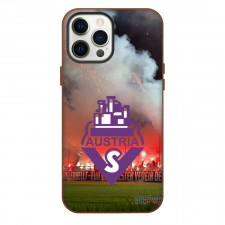 SV Austria Salzburg Phone Case For iPhone Samsung Galaxy Pixel OnePlus Vivo Xiaomi Asus Sony Motorola Nokia - Logo In Field Flare Background