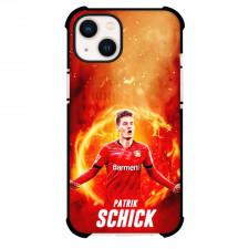 Patrik Schick Phone Case For iPhone Samsung Galaxy Pixel OnePlus Vivo Xiaomi Asus Sony Motorola Nokia - Bayer 04 Leverkusen Patrik Schick On Fire Poster