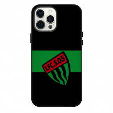 1. FC Schweinfurt 05 Phone Case For iPhone Samsung Galaxy Pixel OnePlus Vivo Xiaomi Asus Sony Motorola Nokia - Logo In Green And Black Background Football Club