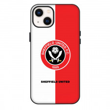 Sheffield United F.C. Phone Case For iPhone Samsung Galaxy Pixel OnePlus Vivo Xiaomi Asus Sony Motorola Nokia - Sheffield United F.C. Logo On White Red Background