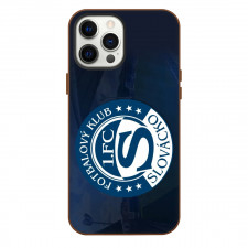 FC Slovacko Phone Case For iPhone Samsung Galaxy Pixel OnePlus Vivo Xiaomi Asus Sony Motorola Nokia - Logo In Field Blue Background