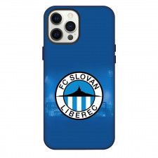 FC Slovan Liberec Phone Case For iPhone Samsung Galaxy Pixel OnePlus Vivo Xiaomi Asus Sony Motorola Nokia - Logo In Blue Background