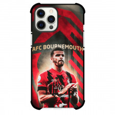 Dominic Solanke Phone Case For iPhone Samsung Galaxy Pixel OnePlus Vivo Xiaomi Asus Sony Motorola Nokia - Dominic Solanke A.F.C. Bournemouth Clapping On Red Strip Graphic Art