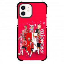 Southampton F.C. Phone Case For iPhone Samsung Galaxy Pixel OnePlus Vivo Xiaomi Asus Sony Motorola Nokia - Southampton Premier League Winner Red Background Poster