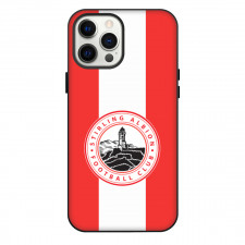 Stirling Albion Phone Case For iPhone Samsung Galaxy Pixel OnePlus Vivo Xiaomi Asus Sony Motorola Nokia - Logo In Red And Whit Background Football Club