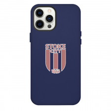 Stoke City F.C. Phone Case For iPhone Samsung Galaxy Pixel OnePlus Vivo Xiaomi Asus Sony Motorola Nokia - Stoke City F.C. Minimalist Logo Sticker