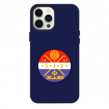 Stromsgodset Toppfotball Phone Case For iPhone Samsung Galaxy Pixel OnePlus Vivo Xiaomi Asus Sony Motorola Nokia - Logo Navy Background