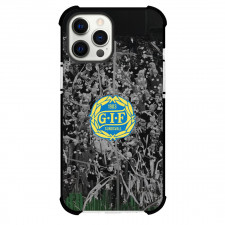 GIF Sundsvall Phone Case For iPhone Samsung Galaxy Pixel OnePlus Vivo Xiaomi Asus Sony Motorola Nokia - GIF Sundsvall Logo On Grayscale Audience Background Football Club