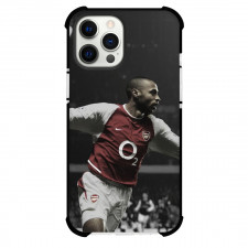 Thierry Henry Case For iPhone Samsung Galaxy Pixel OnePlus Vivo Xiaomi Asus Sony Motorola Nokia - Thierry Henry Greyscale Side Portrait