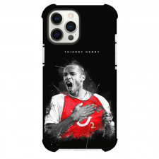 Thierry Henry Case For iPhone Samsung Galaxy Pixel OnePlus Vivo Xiaomi Asus Sony Motorola Nokia - Thierry Henry Iconic Celebration Black Background