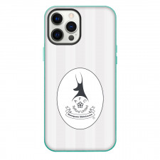 National League North AFC Telford Phone Case For iPhone Samsung Galaxy Pixel OnePlus Vivo Xiaomi Asus Sony Motorola Nokia - Large Logo In Gray Stripe Background