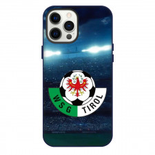 WSG Tirol Phone Case For iPhone Samsung Galaxy Pixel OnePlus Vivo Xiaomi Asus Sony Motorola Nokia - Logo In Field Stadium Background