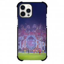 Deportivo Toluca Futbol Club S.A. de C.V. Phone Case For iPhone Samsung Galaxy Pixel OnePlus Vivo Xiaomi Asus Sony Motorola Nokia - Deportivo Toluca Futbol Club S.A. de C.V. Stadium with Logo Wall Art Background