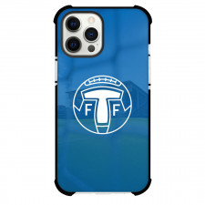 Trelleborgs FF Phone Case For iPhone Samsung Galaxy Pixel OnePlus Vivo Xiaomi Asus Sony Motorola Nokia - Trelleborgs FF Logo On Blue Effect Stadium Background Football Club