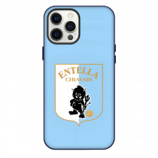 Virtus Entella Phone Case For iPhone Samsung Galaxy Pixel OnePlus Vivo Xiaomi Asus Sony Motorola Nokia - Logo In Sky Blue Background