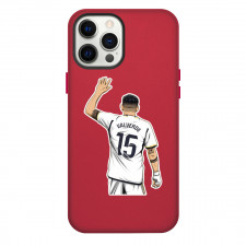 Federico Valverde Phone Case For iPhone Samsung Galaxy Pixel OnePlus Vivo Xiaomi Asus Sony Motorola Nokia - Federico Valverde Real Madrid 15 Standing Back Sticker